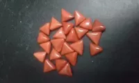 corals in triangle shape